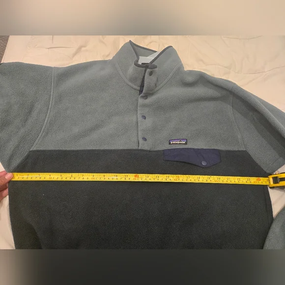 Men's Lightweight Synchilla Snap-T Pullover - Patagonia - Picture 9 of 9